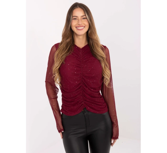 IT BZ blúzka 20167.86 bordová IT BZ blúzka 20167.86 bordová