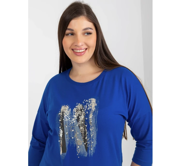 Blúzka RV BZ 8182.36P tmavomodrá Blúzka RV BZ 8182.36P tmavomodrá