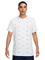 Dámske tričko M FQ8036-100 bielo-modré - Nike