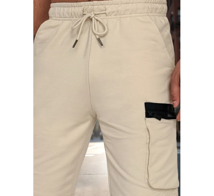 Pánska khaki tepláková súprava Dstreet AX0809