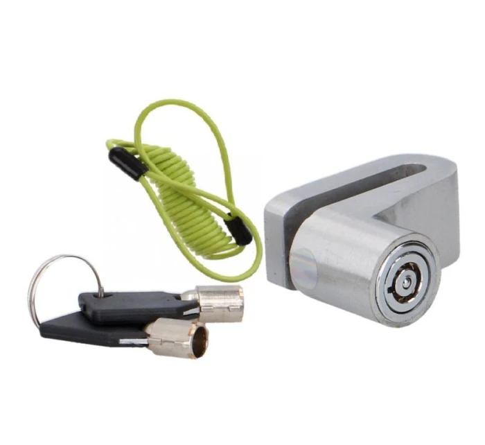 ZÁMOK BRZDOVÉHO KOTÚČA S LANKOM PRIPOMÍNAJÚCIM STRIEBORNÚ FARBU DUNLOP