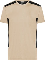 Daiber JN 1824 Pánske pracovné tričko – Strong 02.1824 stone/black