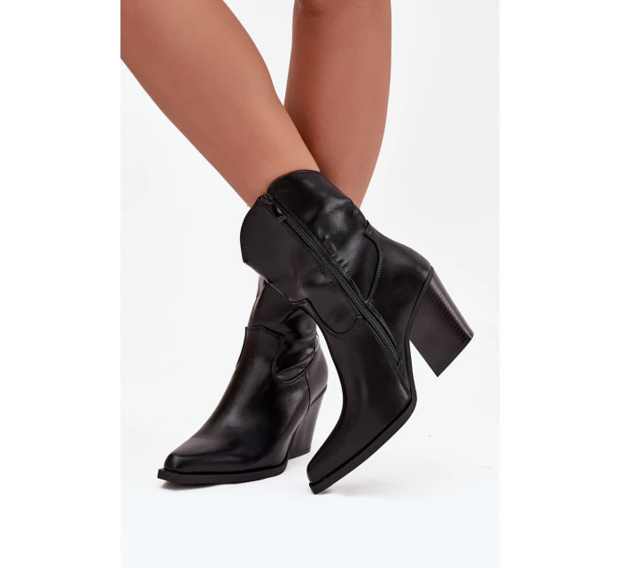 Dámské Kožené Kovářky Na Podpatku Černé Sorelia Dámské Kožené Kovářky Na Podpatku Černé Sorelia