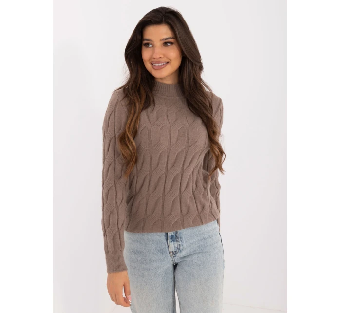 Jumper AT SW 2235.00P hnedý Jumper AT SW 2235.00P hnedý