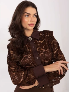 Koszula IT KS model 21795540 brązowy - FPrice