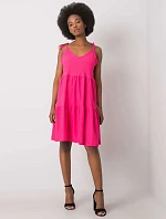 Šaty RO SK 2570.19 tmavo ružová