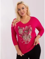 Blúzka RV BZ 9068.21P fuchsiová Blúzka RV BZ 9068.21P fuchsiová
