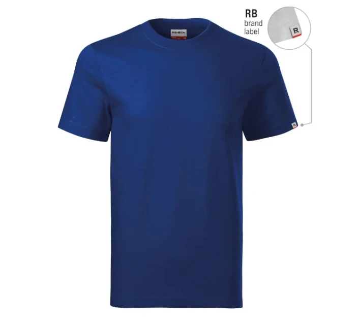 Base tričko unisex royal blue 05 (štítok značky)