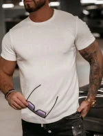 Pánske tričko 277061 ecru - Ola Voga