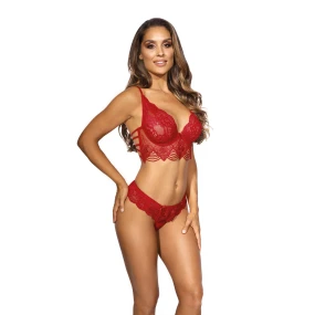 Dámske tangá V-9698 Red - Axami