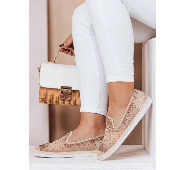 Dámske zlaté espadrilky SHINE FashionStreet ZY0061