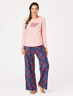 Pyžamo Key LNS 635, s dlhými rukávmi, veľkosti S–XL