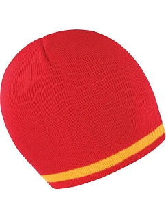R Pletená čepice s pruhy 28. model 22424898 - Result Headwear