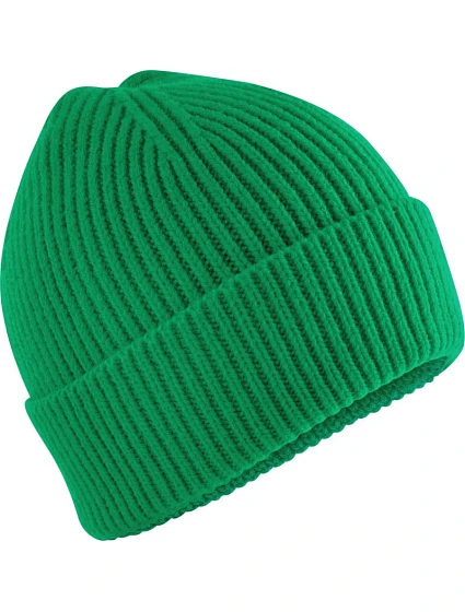 Beechfield B 381B Detská pletená čiapka „Fashion“ 53.381B kelly green