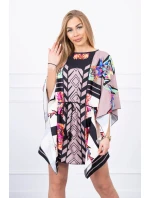 model 18748165 šaty vázané v pase cappuccino - K-Fashion model 18748165 šaty vázané v pase cappuccino - K-Fashion