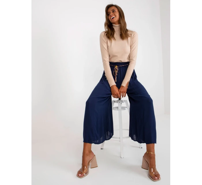 Dámske nohavice TW SP BI 81733.14 tmavo modré