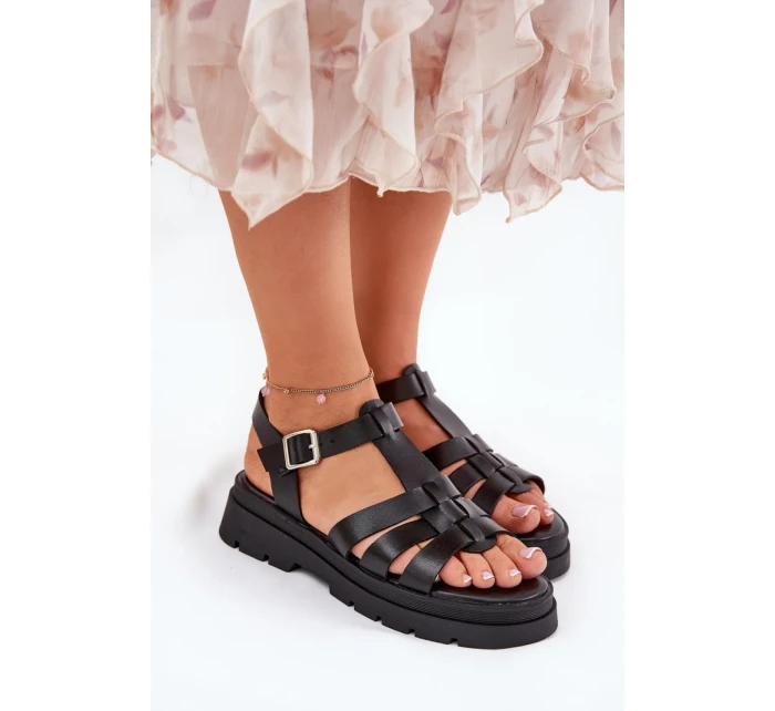 Sandále model 211950 Krok vo veľkom štýle Sandále model 211950 Krok vo veľkom štýle