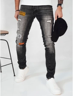 Pánské tmavě šedé džínové kalhoty Dstreet model 21972526 - FashionStreet