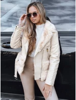 Dámská kožená bunda ramones s kožešinou Dstreet model 21993397 - FashionStreet