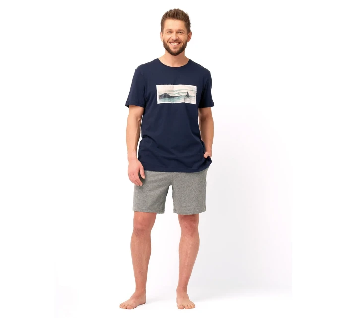 Pyžamo Kľúč MNS 606 A25 kr/r M-2XL Pyžamo Kľúč MNS 606 A25 kr/r M-2XL