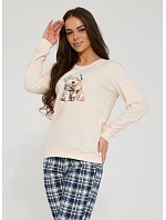 Pyžamo Cornette 671/478 Home Friends, s dlhými rukávmi, veľkosti S–2XL