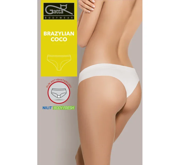 Dámske nohavičky brazilky Gatta 41606S Coco