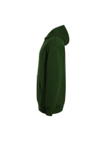 Unisex mikina s kapucňou Chill (fľaškovo zelená)