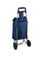 NÁKUPNÝ VOZÍK NA KOLIESKACH S RÁMOM 25 L MODRÝ
