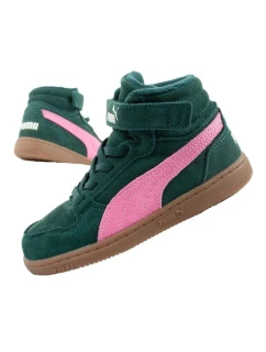 Detská zimná dievčenská športová obuv Puma Reb-L Mid