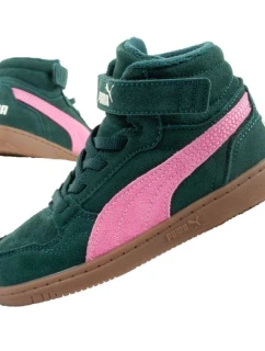 Detská zimná dievčenská športová obuv Puma Reb-L Mid