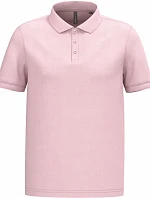 Kariban K 254 Pánske polo tričko z piké 20.K254 bledo ružové