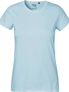 O Dámské tričko z těžké bio bavlny light blue model 22505503 - Neutral