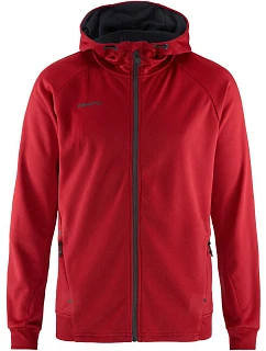 Craft Corporate ADV Unify Hoodie Jacket M Pánska bunda s kapucňou 81.9132 jasne červená