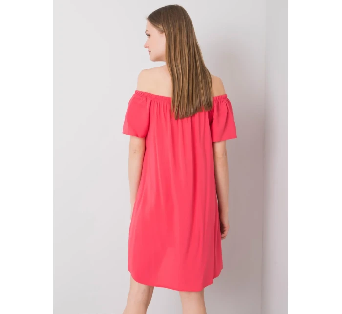 Šaty D73761M30145E koralové