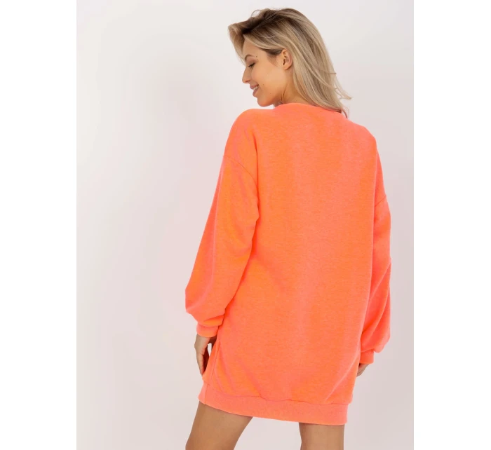 Mikina EM BL U719.82P fluo oranžová