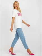 Dámské tričko EM TS ecru model 18132726 - FPrice Dámské tričko EM TS ecru model 18132726 - FPrice