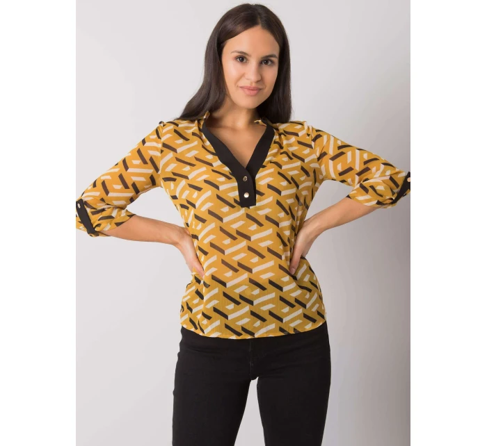 Halenka LC BZ 22K model 16327942 černá a žlutá - FPrice Halenka LC BZ 22K model 16327942 černá a žlutá - FPrice