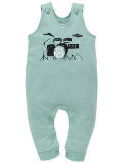 Pinocchio Let's Rock Dungarees Green