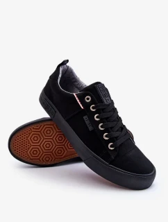 Pánske tenisky z nízkeho materiálu Big Star KK174002 Black
