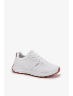 Dámske tenisky na platforme Big Star Hi-Poly System - biele Dámske tenisky na platforme Big Star Hi-Poly System - biele