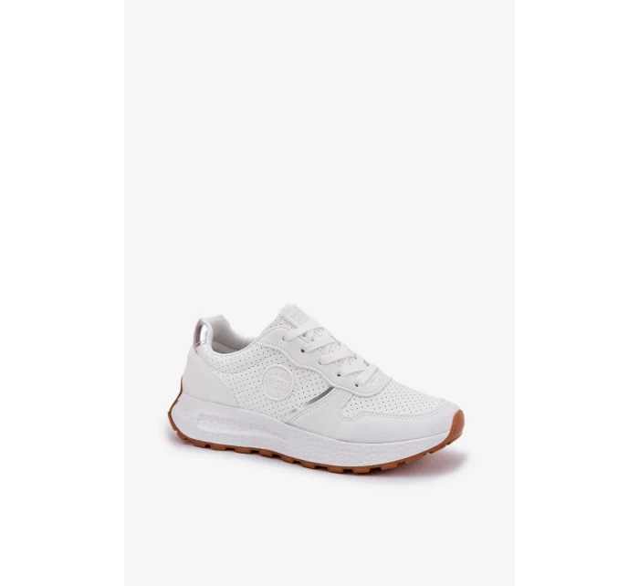 Dámske tenisky na platforme Big Star Hi-Poly System - biele Dámske tenisky na platforme Big Star Hi-Poly System - biele