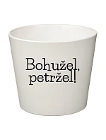 BOHUŽEL, PETRŽEL! - malý květináč
