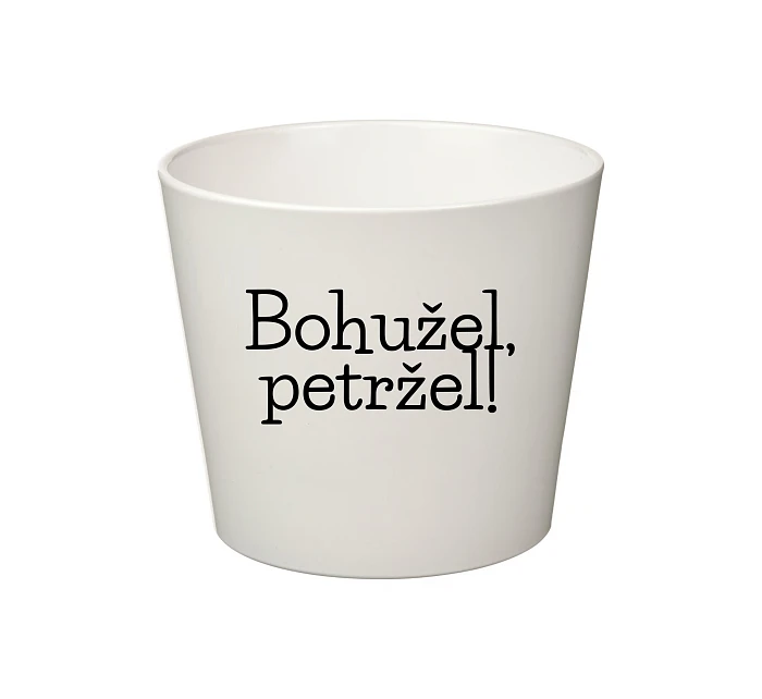 BOHUŽEL, PETRŽEL! - malý květináč