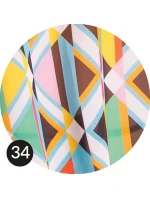 Plážové šaty 11D80SZ 34 blue-mix - SELF