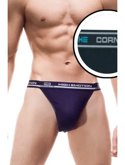 Pánské slipy High Emotion dark blue - CORNETTE