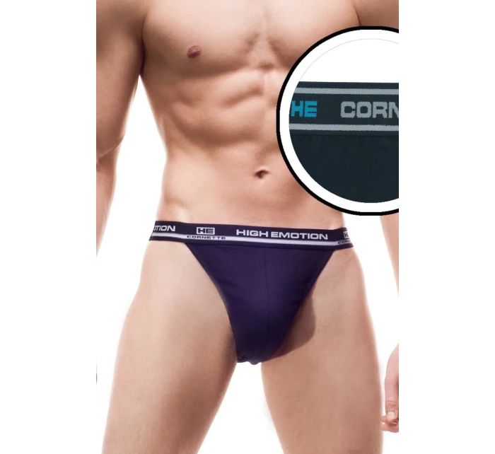 Pánské slipy High Emotion dark blue - CORNETTE