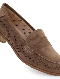 Semišové semišové topánky lord brown Potocki SZ12585