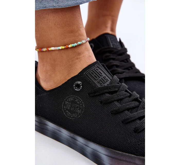 Dámské tenisky s barevnou Big Star Černá model 21608582 - Big Star Shoes