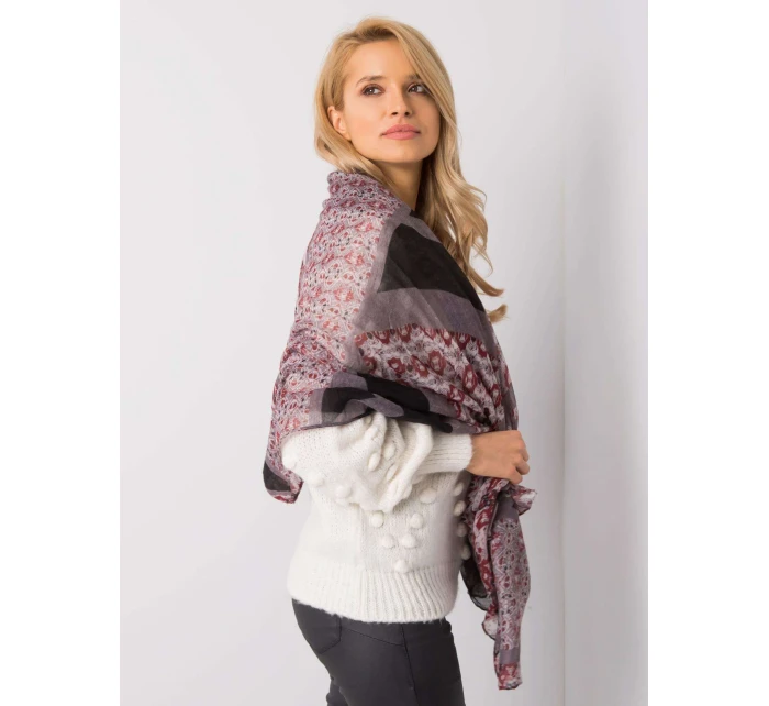 Šátek AT CH model 14841836 3 tmavě šedý - FPrice Šátek AT CH model 14841836 3 tmavě šedý - FPrice