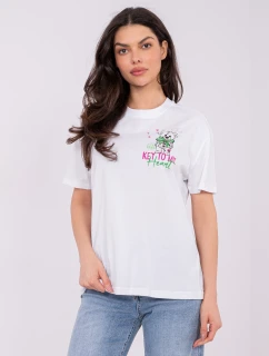 T shirt model 21821326 biały - FPrice